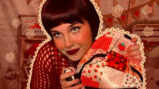 ASMR Autistic Survival Kit 🍒🌟🎒(neurodivergent friendly, tingly, go bag)