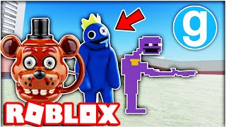FNAF in ROBLOX NEXTBOT GAME WITH GARRY'S MOD MAPS!