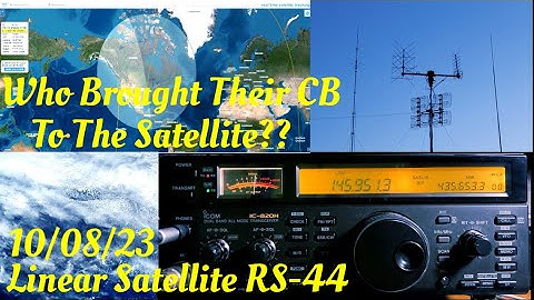 Linear Satellite RS-44. Who Brought Their CB to The Satellite?
