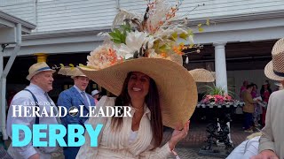 See the fashion of Kentucky Derby fans at Churchill Downs