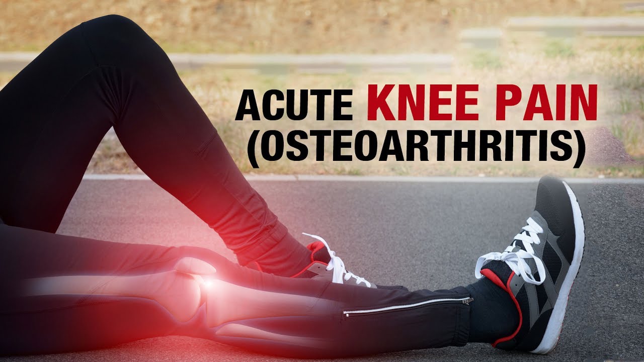 Acute Knee Pain (Osteoarthritis) Dr. Gaurav Sharma Defeating