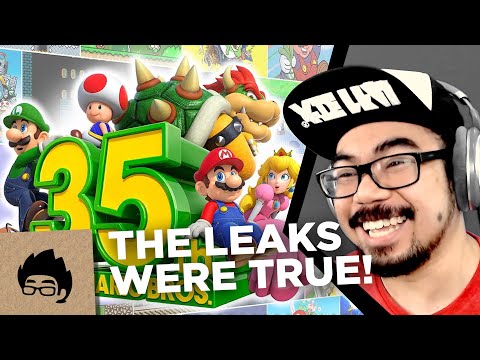 Omni reacts to Mario 35th Anniversary Direct and whistles a lot.