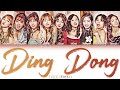 TWICE 트와이스 DING DONG Lyrics Color Coded Han Rom Eng mp3