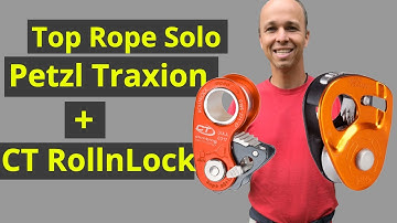 Top Rope Solo with Petzl Micro Traxion and Climbing Technology RollnLock