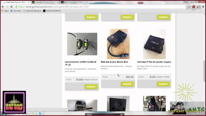 Buying and Selling Used Gear