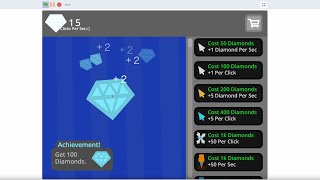 How to add a Diamond Per Click Indicator in Scratch | Scratch Tutorial! screenshot 5