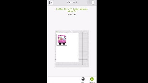 How to print and cut on Cricut from phone or tablet: R Custom Designz