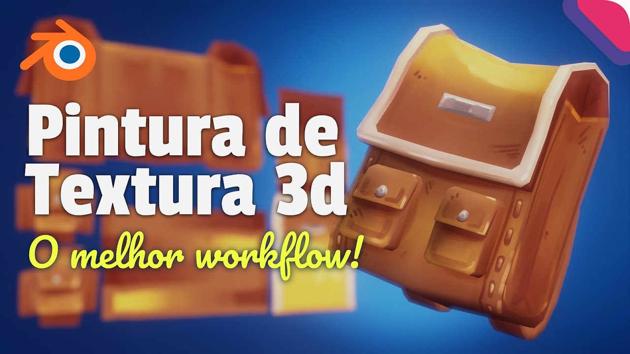 Textura Estilo Hand-Painted com Blender [PT] - YouTube