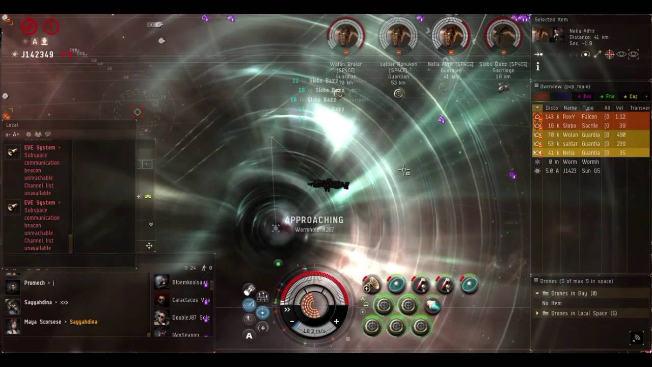 Eve Online PVP WH Just Another Day shorts YouTube