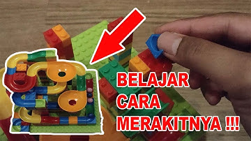 MARBLE RUN RACE | Merakit Mainan Balapan Kelereng | Anti Gagal