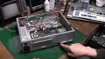 Acorn A7000  Battery corrosion repair attempt Pt1