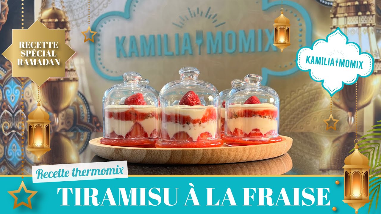 🍓TIRAMISU AUX FRAISES 🍓