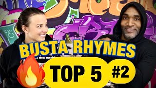 BUSTA RHYMES - IN THE GHETTO (TOP 5)(REACTION)(REVIEW)