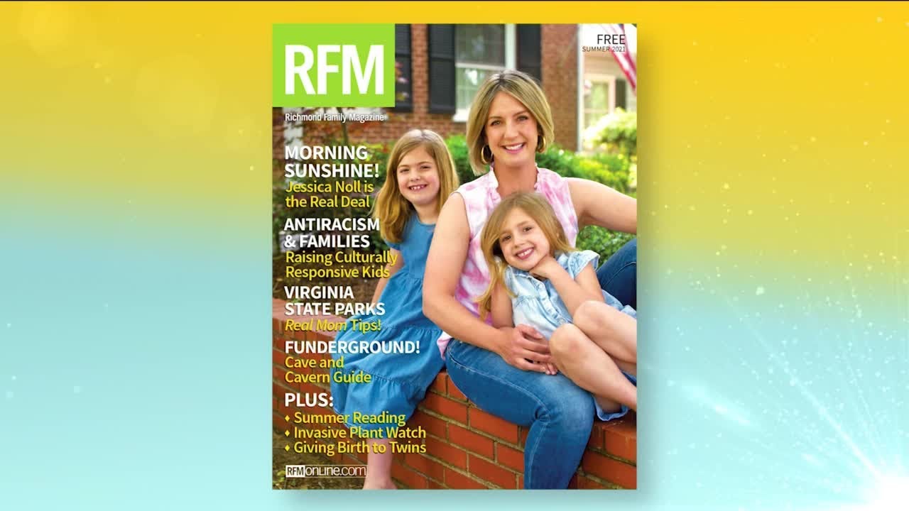 Everywhere You Are: Jessica Noll, cover star of Richmond Family Magazine