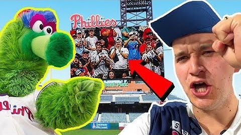 I Was On TV at the Phillies Game!
