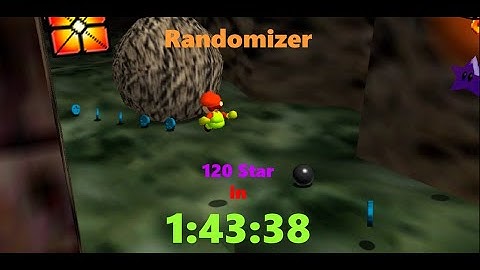 SM64 Randomizer - Nonstop 120 Star in 1:43:38