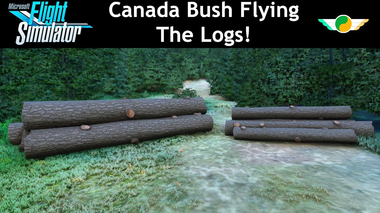 Microsoft Flight Sim - Bush Flying in Canada - YouTube