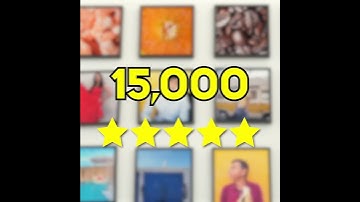 Magic Re-stickable (!) Photo Tiles