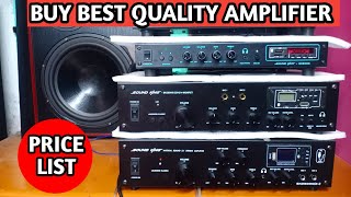 How To Buy Best Quality Amplifier Sound King Amplifier Price List Best Amplifier Kaise Buy Kare
