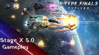 R-Type Final 3 Evolved Stage X 5.0 - Distorted Ecosystem gameplay (PS5) - no commentary