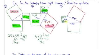 3.2: Exploring the Pythagorean Relationship
