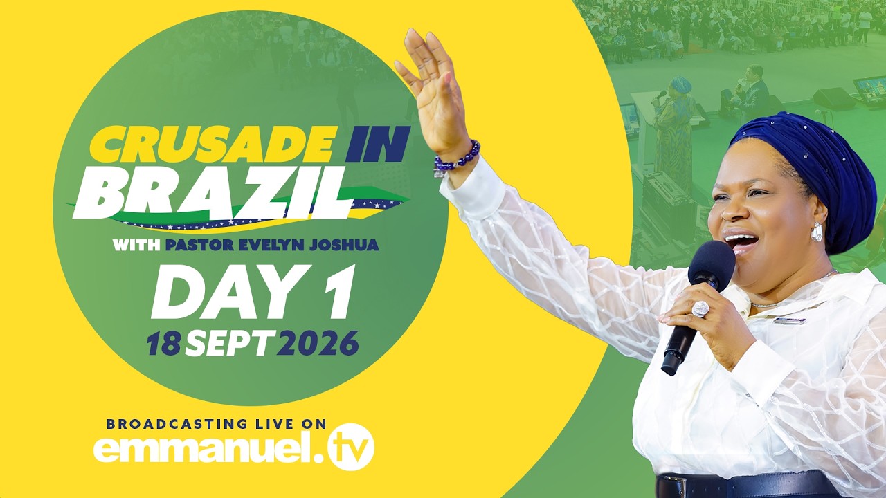 THE CRUSADE IN BRAZIL WITH PASTOR EVELYN JOSHUA | DAY 1 | 18.09.2026