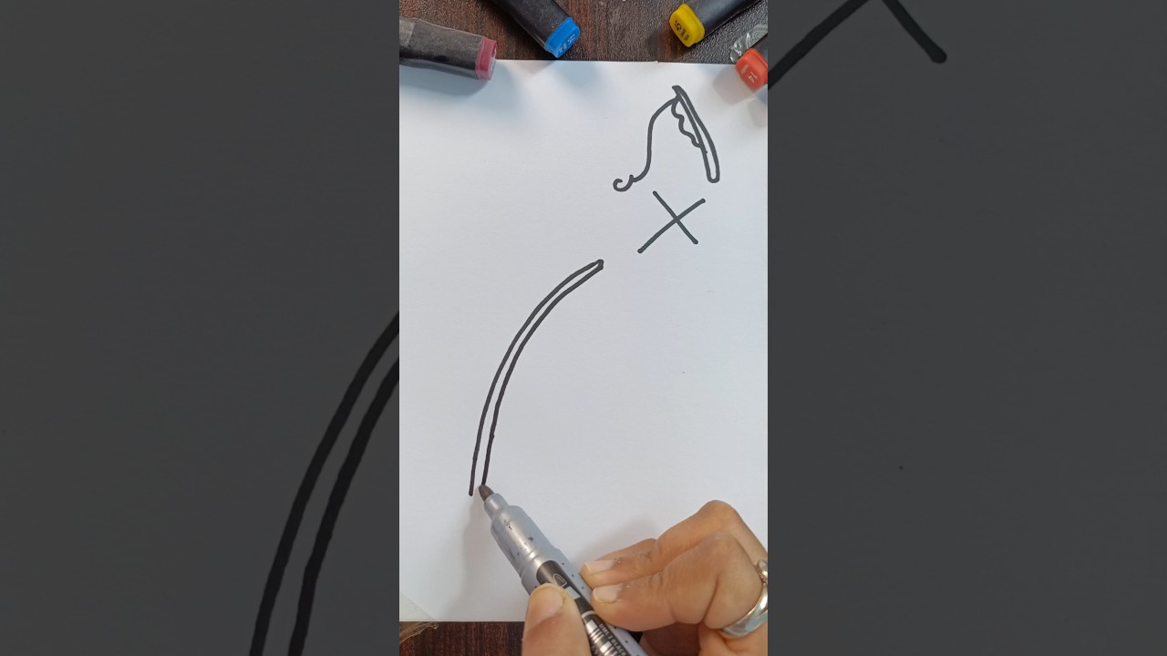 How To Draw Fishing Rod Step by Step 