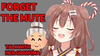 【Hololive】Korone Reveals a Graphic Story with Grandma When She Forgets to Mute【Eng Sub】