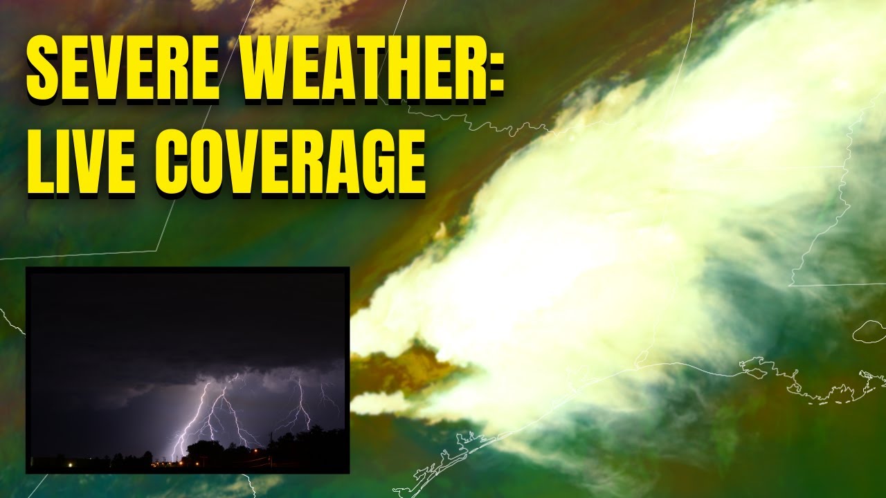 LIVE COVERAGE - Severe weather threat from the southern Plains to lower ...