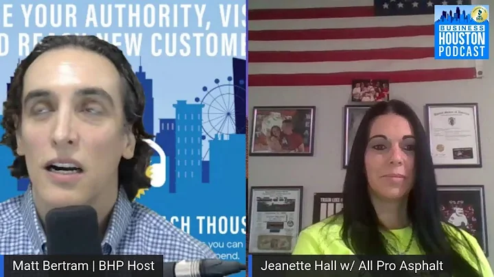 Interview with Jeanette Hall of All Pro Asphalt | ...