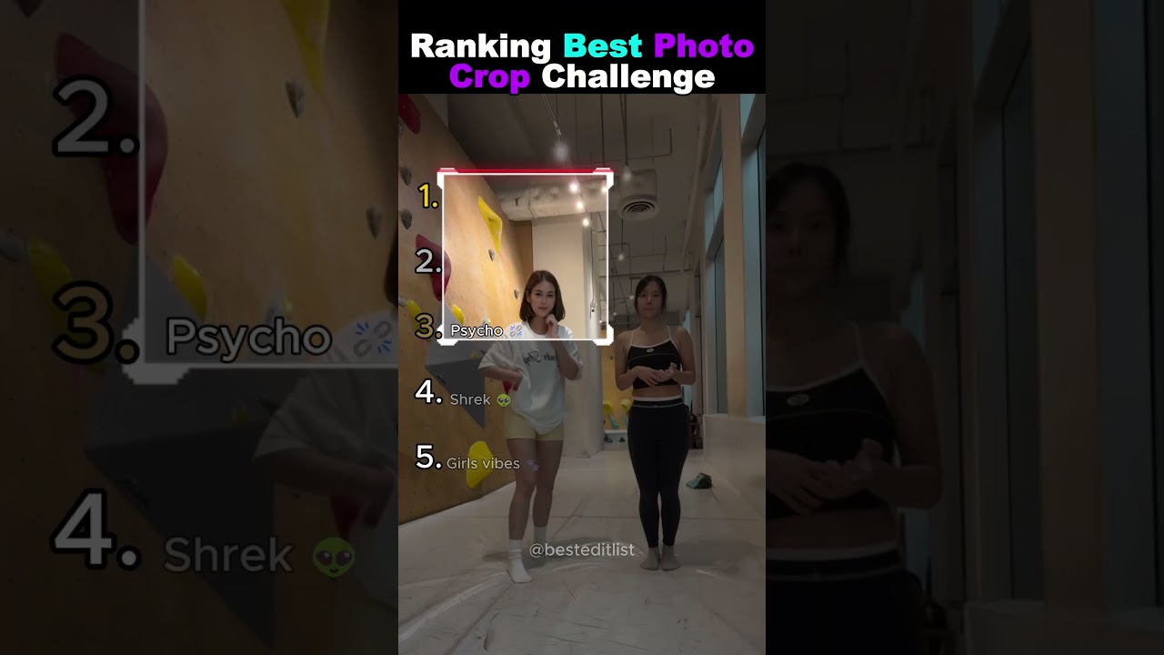 Ranking Best Photo Crop Challenge