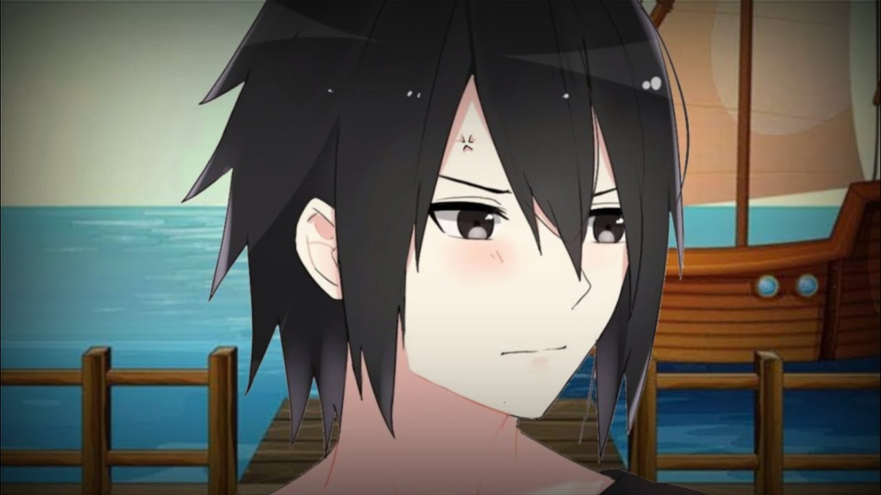 gacha club // sasuhina // 😮Sasuke is jealous of small children😁🤭