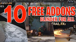 10 Free Insane Addons Blender 2024