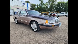 1986 Mercury Cougar, 63,164 Miles, Cruise, 3.8L V-6, Auto Transmission, Power Seats