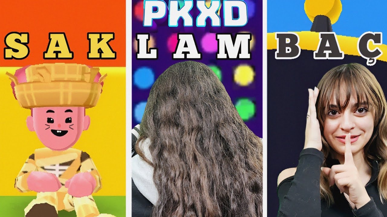 PK XD ARKADAŞIMLA ROBOT EVİNDE TEK RENK SAKLAMBAÇ !! | SINGLE COLOR HIDE AND SEEK !! | ÖZGÜŞ TV