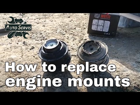 How to Replace Engine Mount MERCEDES W210