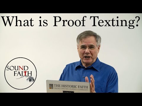 Proof Texting : How Out-of-Context Bible Quotes Can Mislead You - David Bercot