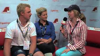 EQ Life Live TV interview Jamie Winning and Jamie Kermond at Equitana 2012