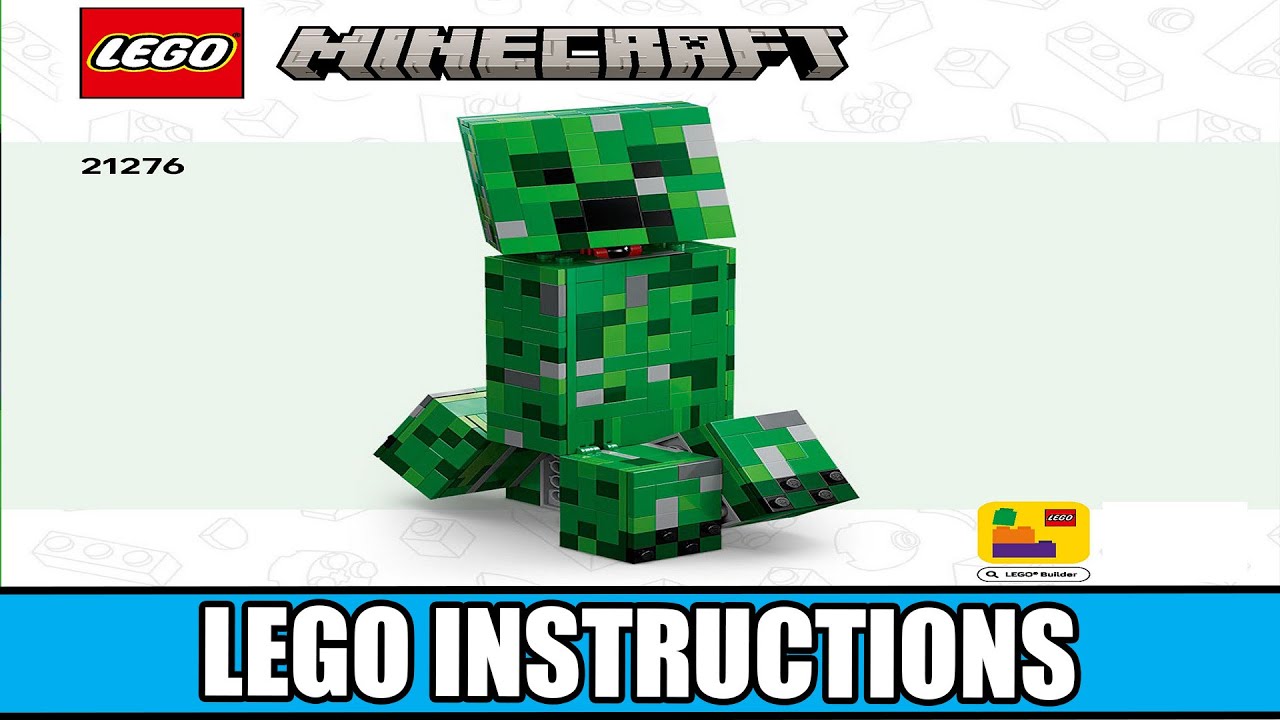LEGO Instructions - Minecraft - 21276 - The Creeper - Miscellaneous ...