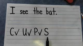 KJB - Sentence Writing Check (CUPS)