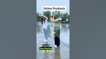 Thumbnail of NEW RAINCOAT #shorts ,raincoat on amazon, New gadget on amazon 2025