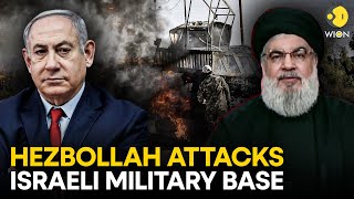 Hezbollah releases Video showing attack on Israeli military base, wounding 14 soldiers I WION