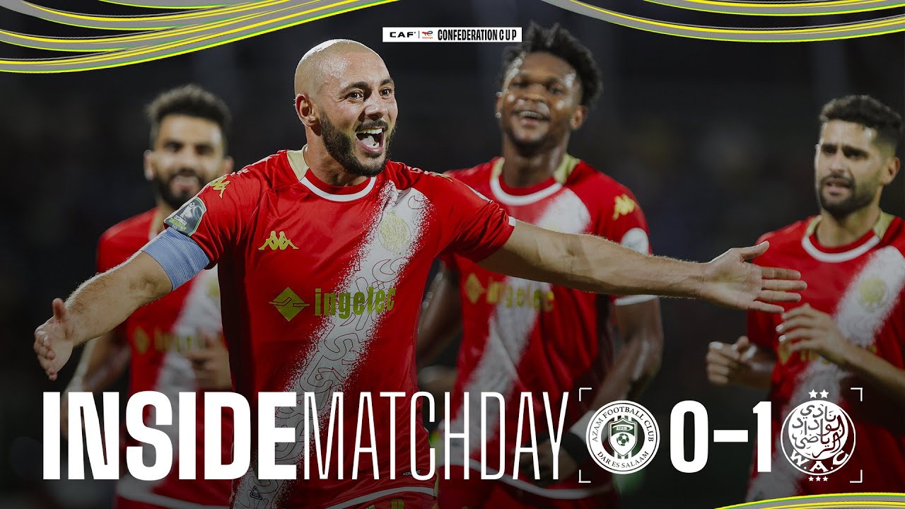 Inside the Match | Victory in Zanzibar – Wydad AC Beat Azam FC 1–0 💪🏟️ ...