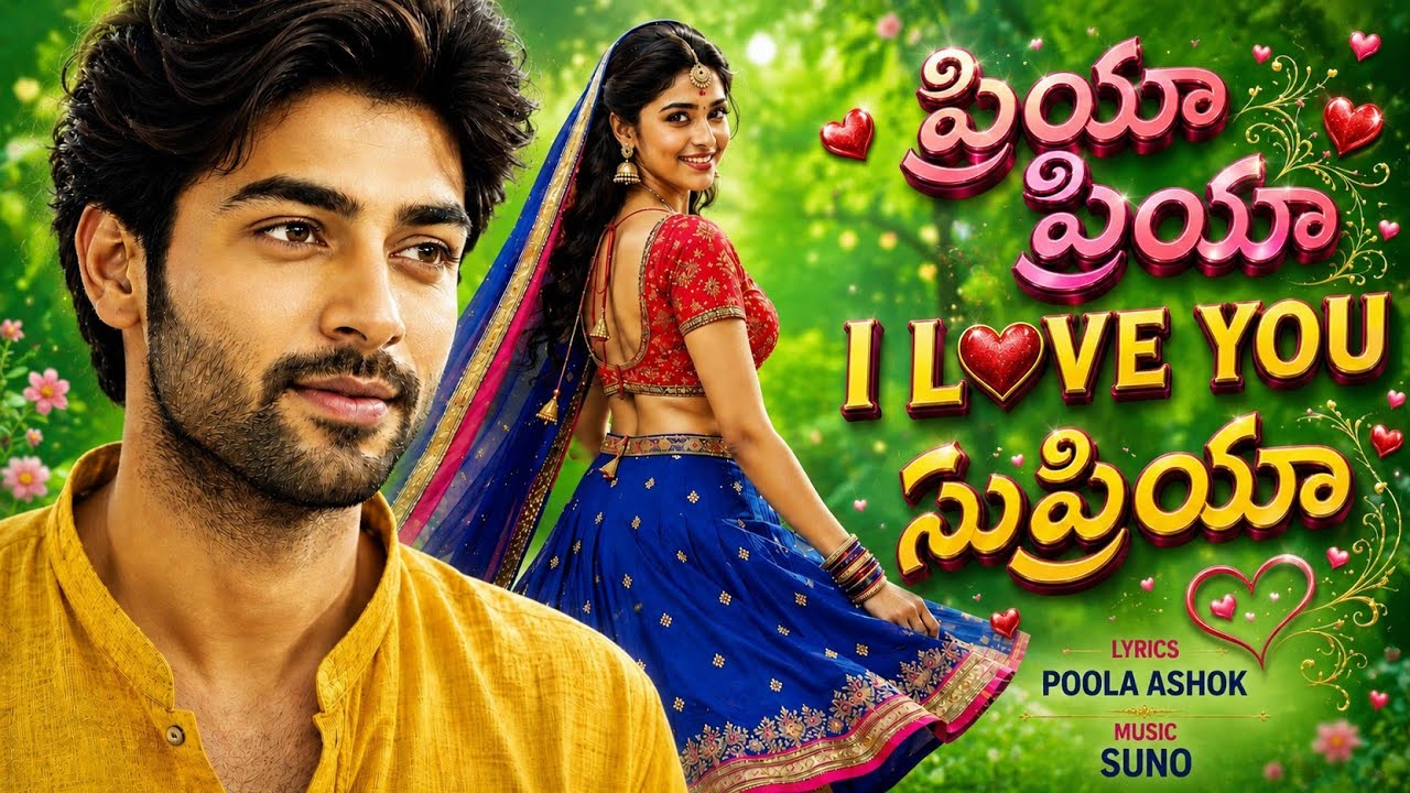 PRIYA PRIYA FULL SONG | POOLA ASHOK | NEW TELUGU AI LOVE SONG ...