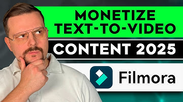 How I Make Money Using Filmora AI Text-to-Video Tool - 2025