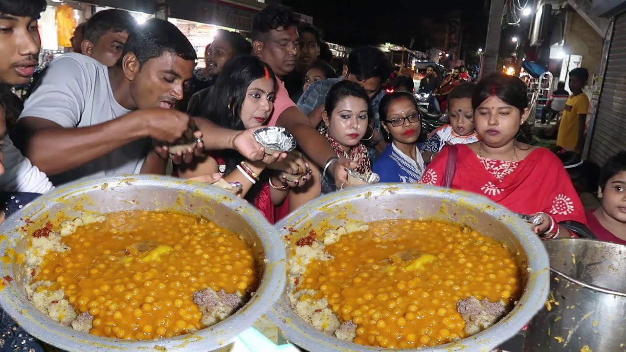 Kankinara Famous Panipuriwala " Bhutan " | 10 Rs/ 4 Piece | People Crazy for Fuchka | Street Food | Indian Food Loves You