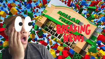 Going to the dollar tree for legos