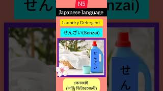 #How to say &quot;Laundry Detergent&quot; in Japanese language #せんざい #Japanese vocabulary #jlptn5