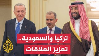 ولي العهد السعودي يستقبل الرئيس التركي رجب طيب أردوغان في جدة