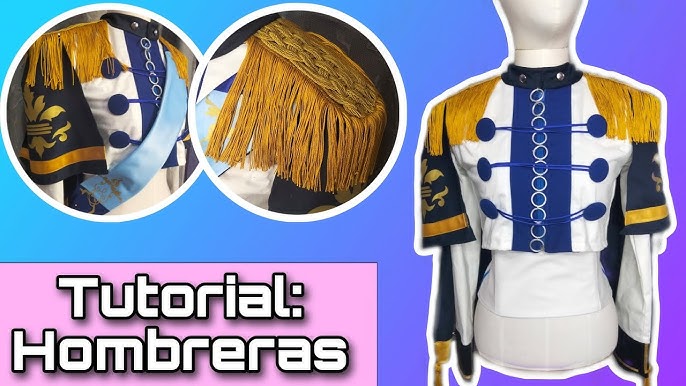 DIY Como hacer HOMBRERAS DECORATIVAS (Cosplay idol, outfit kpop) 